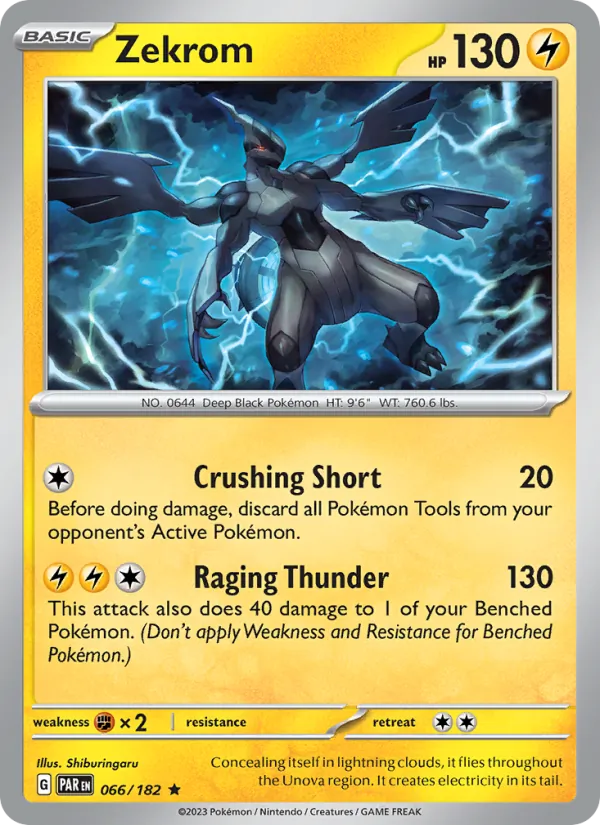 Zekrom 066/182 Paradox Rift