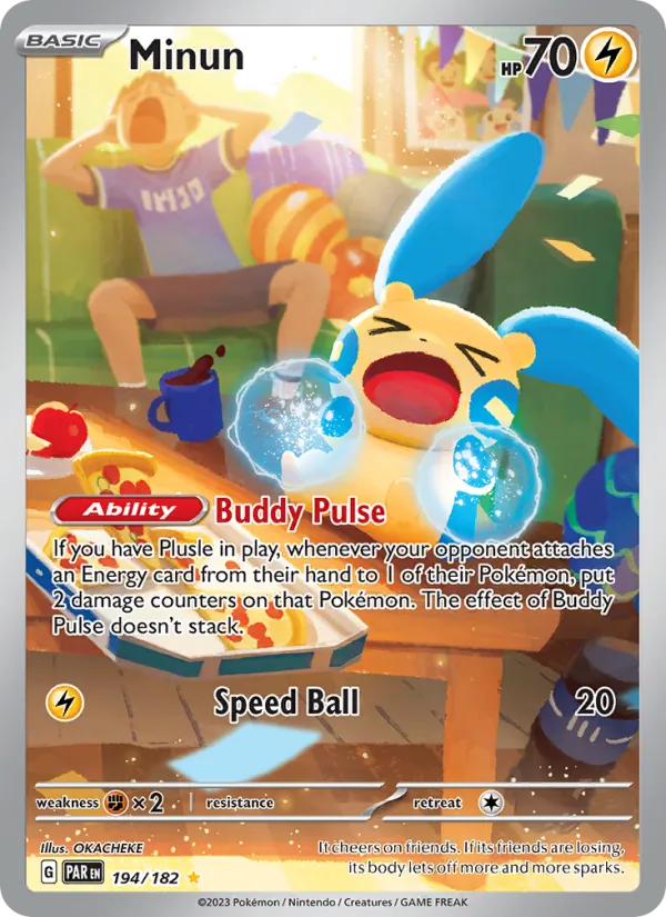 Minun 194/182 Paradox Rift