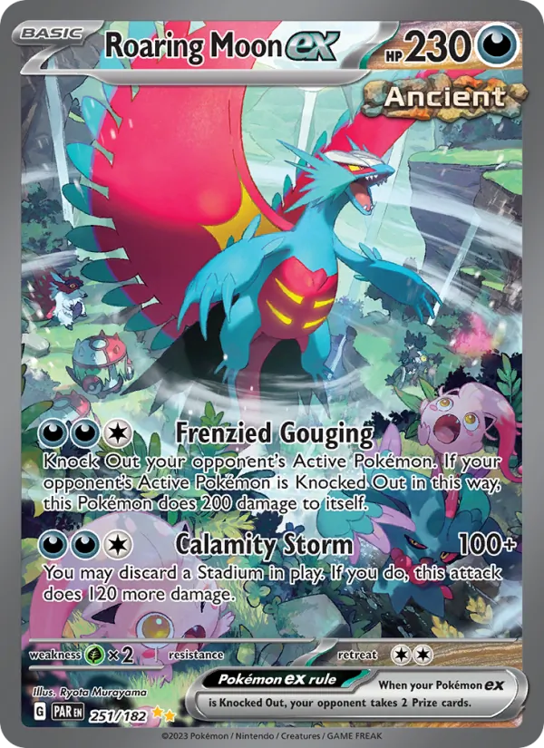 Roaring Moon ex 251/182 Paradox Rift