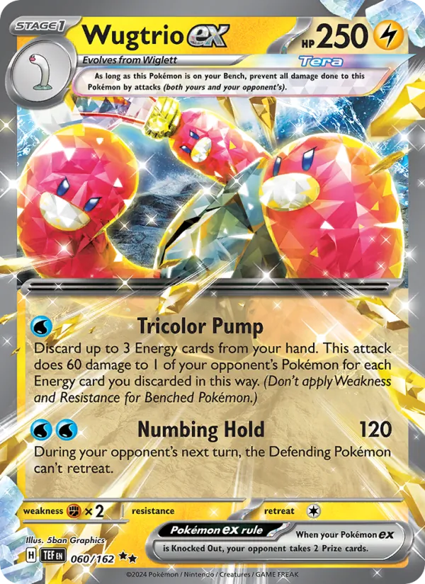 Wugtrio ex 060/162 Temporal Forces
