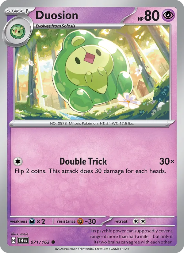 Duosion 071/162 Temporal Forces