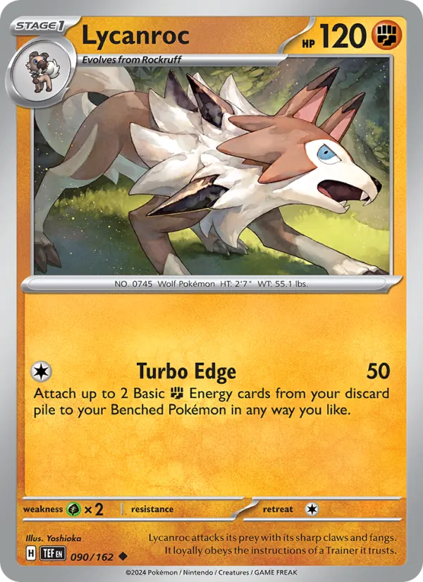 Lycanroc 090/162 Temporal Forces