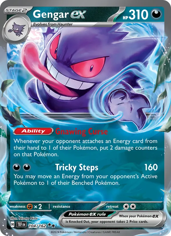 Gengar ex 104/162 Temporal Forces