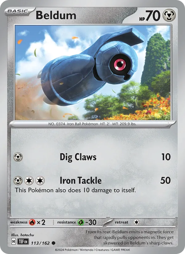 Beldum 113/162 Temporal Forces