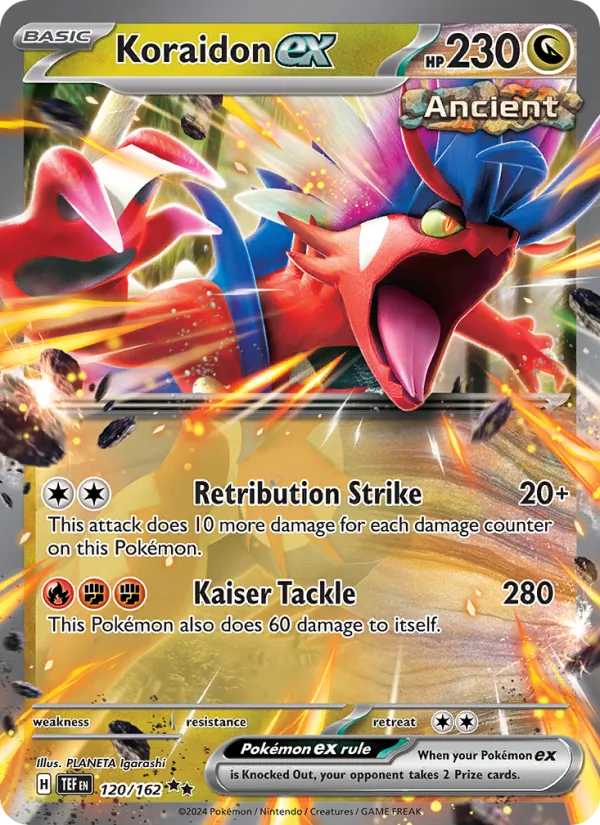 Koraidon ex 120/162 Temporal Forces