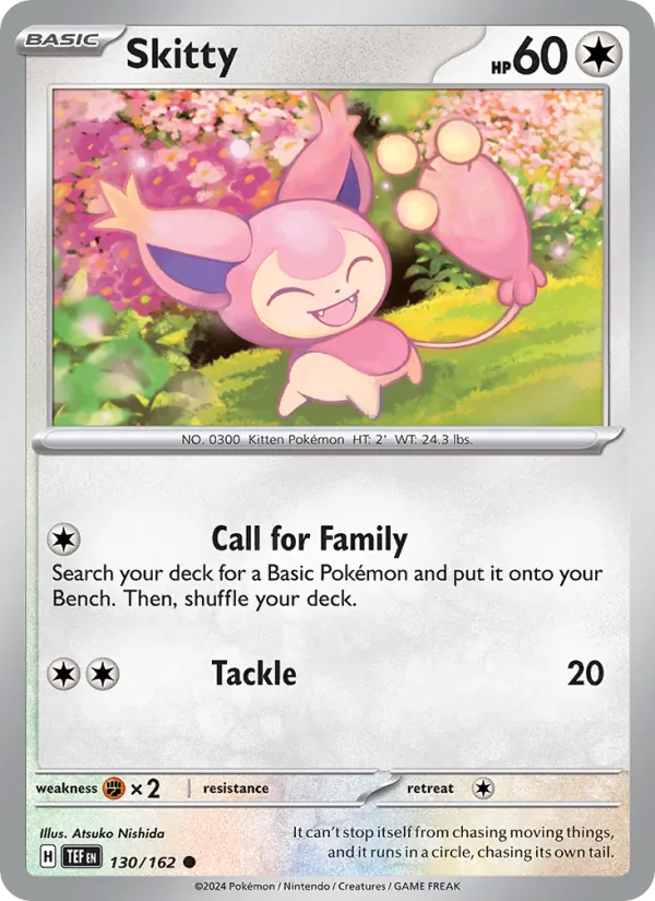 Skitty 130/162 Temporal Forces
