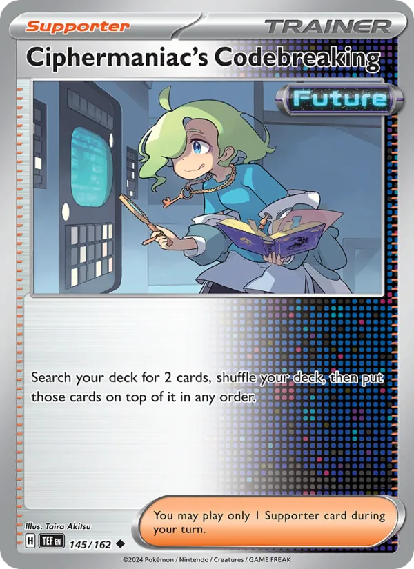 Ciphermaniac's Codebreaking 145/162 Temporal Forces