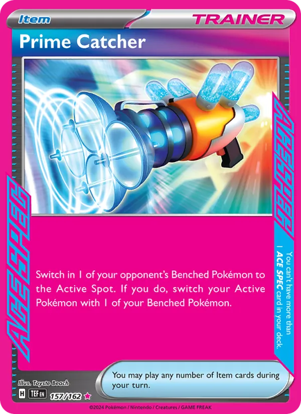 Prime Catcher 157/162 Temporal Forces