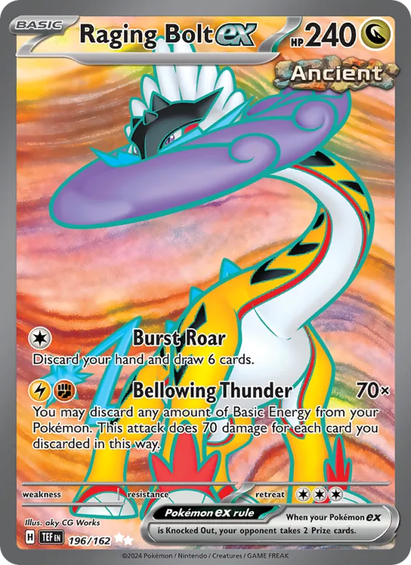 Raging Bolt ex 196/162 Temporal Forces