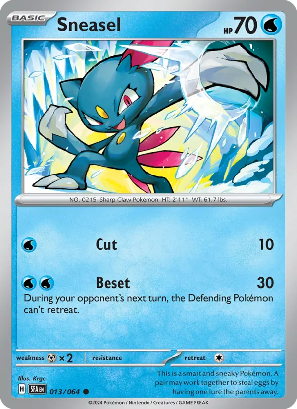 Sneasel 013/64 Shrouded Fable