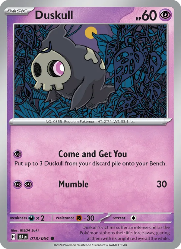 Duskull 018/64 Shrouded Fable