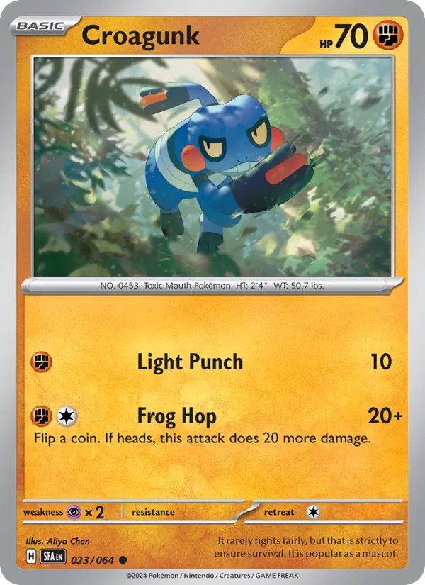 Croagunk 023/64 Shrouded Fable