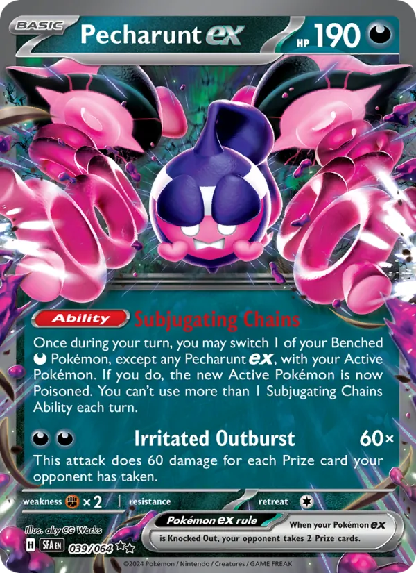 Pecharunt ex 039/64 Shrouded Fable