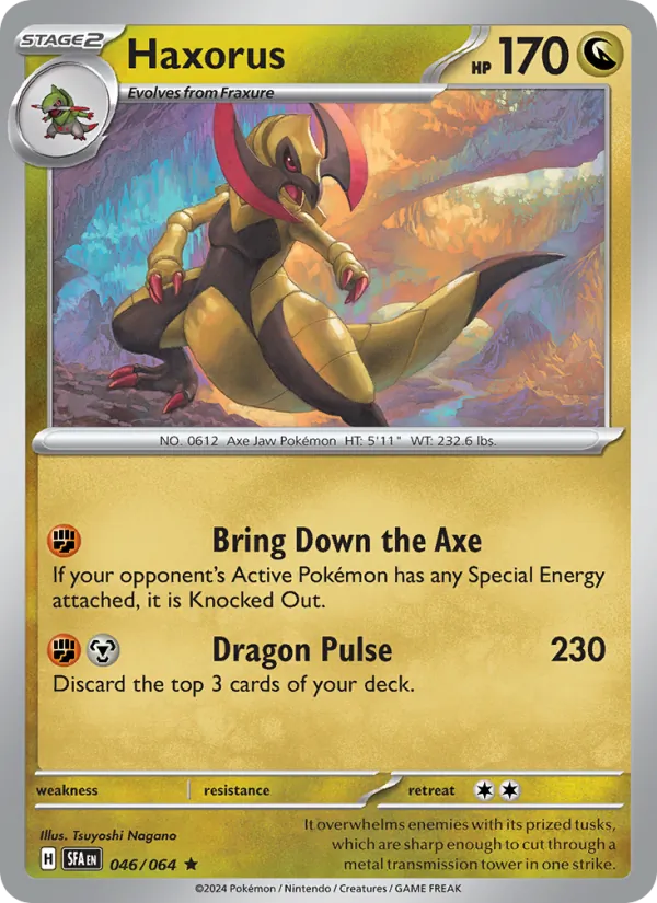Haxorus 046/64 Shrouded Fable