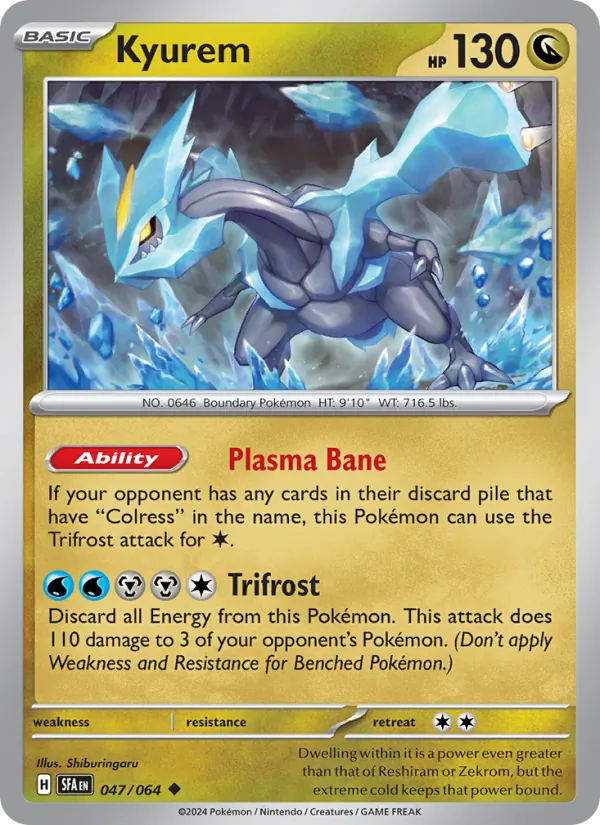 Kyurem 047/64 Shrouded Fable