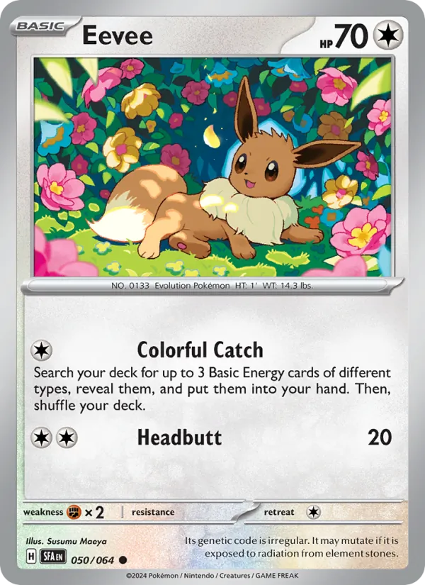 Eevee 050/64 Shrouded Fable