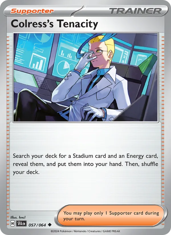 Colress's Tenacity 057/64 Shrouded Fable