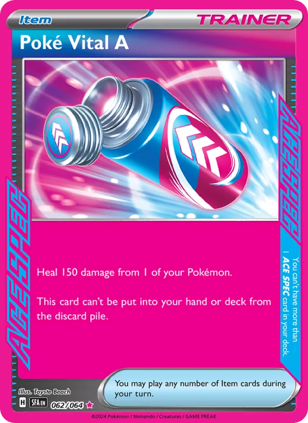 Poké Vital A 062/64 Shrouded Fable