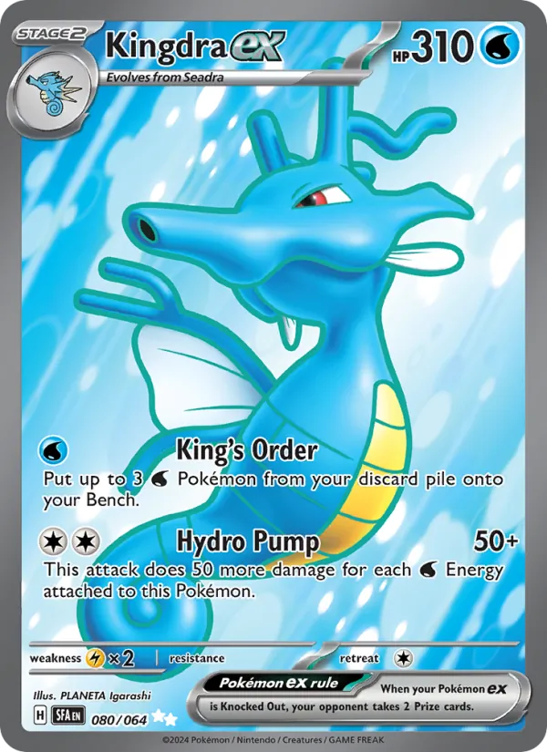 Kingdra ex 080/64 Shrouded Fable