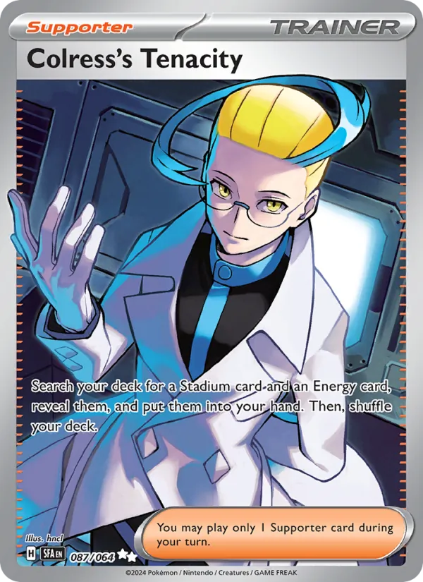 Colress's Tenacity 087/64 Shrouded Fable