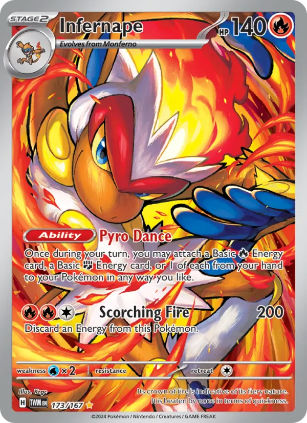 Infernape 173/167 Twilight Masquerade