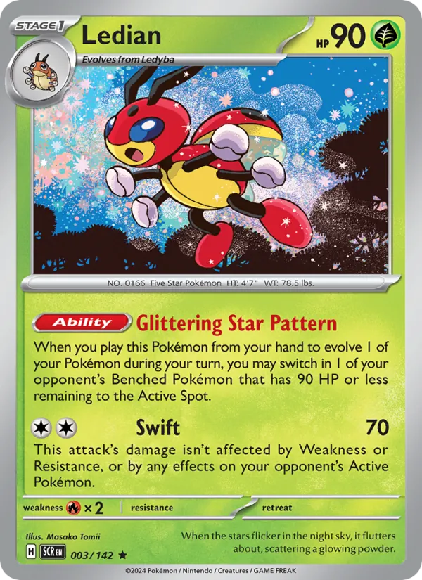 Ledian 003/142 Stellar Crown
