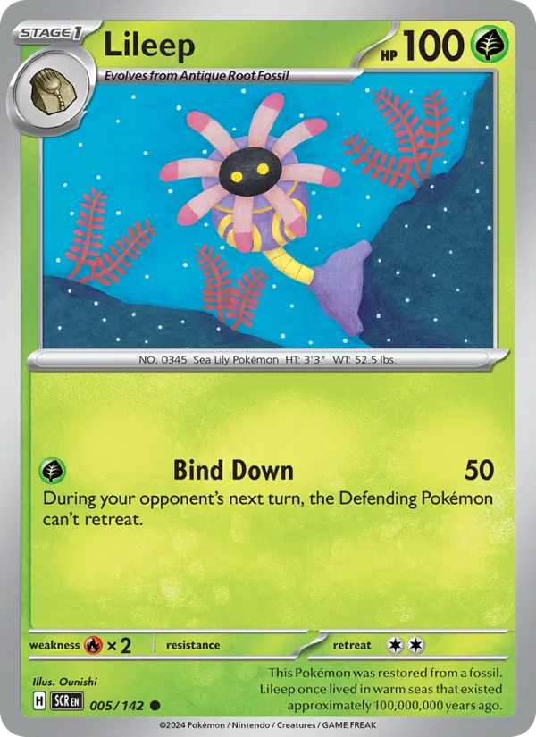 Lileep 005/142 Stellar Crown