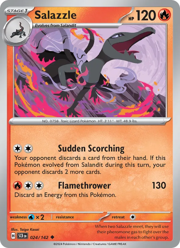 Salazzle 024/142 Stellar Crown