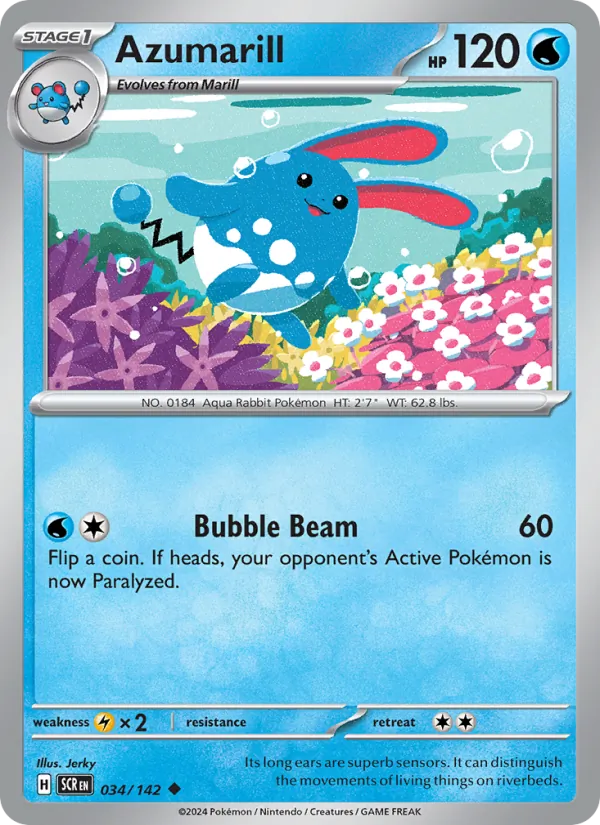 Azumarill 034/142 Stellar Crown