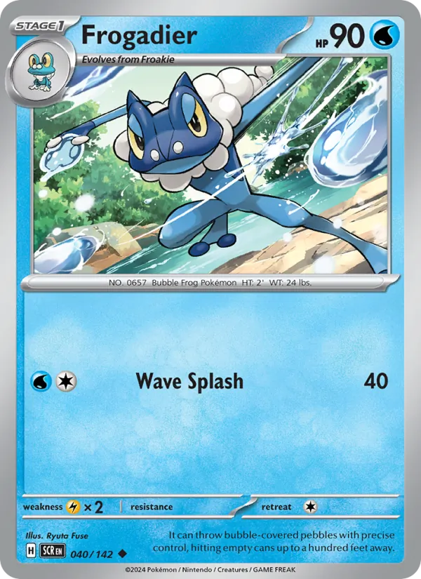 Frogadier 040/142 Stellar Crown