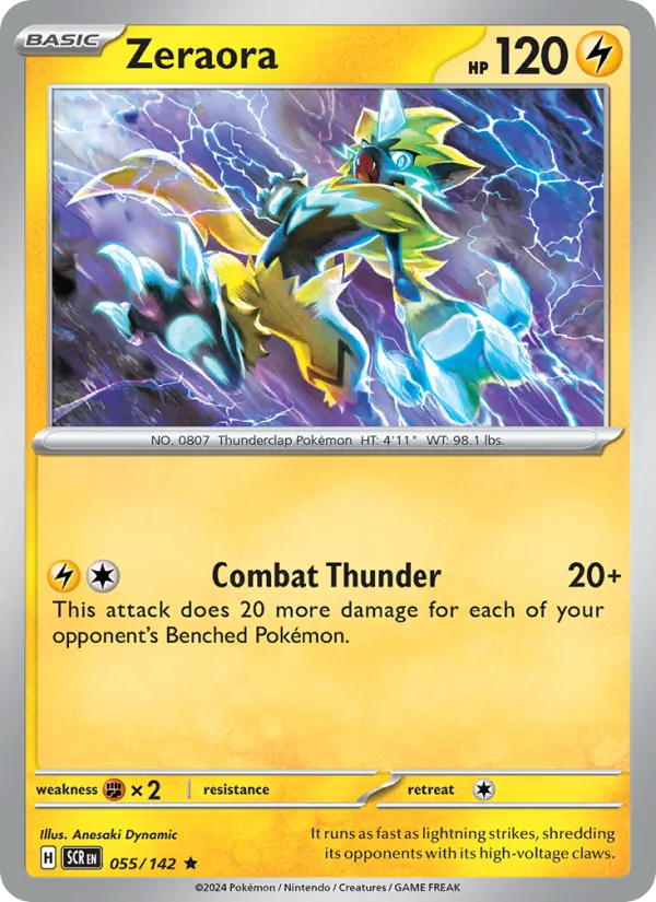 Zeraora 055/142 Stellar Crown