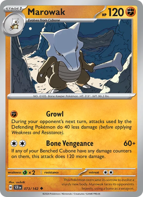 Marowak 073/142 Stellar Crown