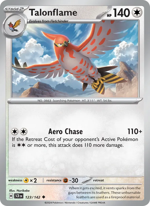 Talonflame 123/142 Stellar Crown