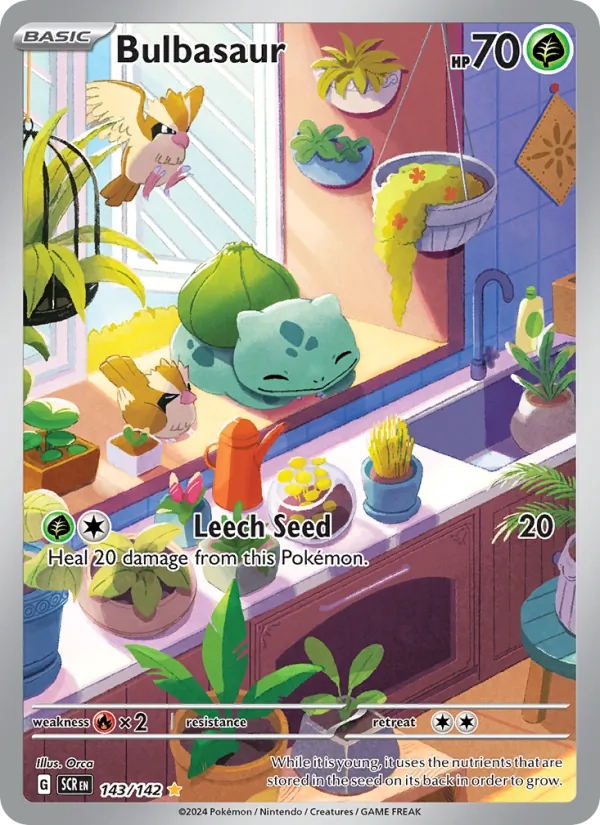 Bulbasaur 143/142 Stellar Crown