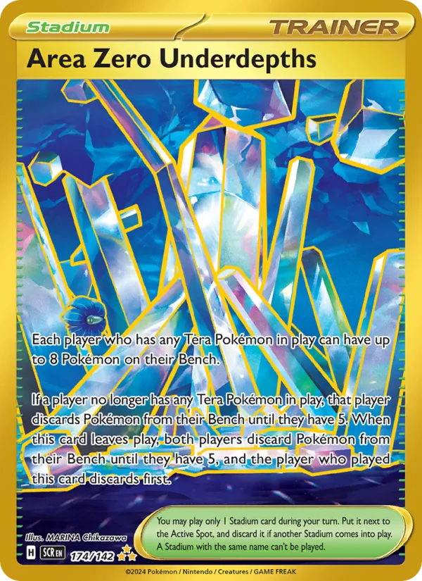 Area Zero Underdepths 174/142 Stellar Crown