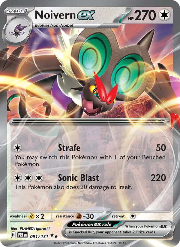 Noivern ex 091/131 Prismatic Evolutions