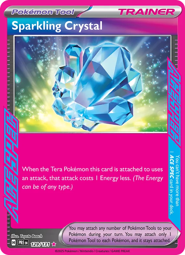 Sparkling Crystal 129/131 Prismatic Evolutions