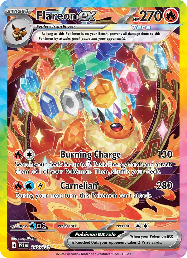 Flareon ex 146/131 Prismatic Evolutions