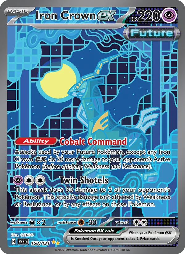 Iron Crown ex 158/131 Prismatic Evolutions