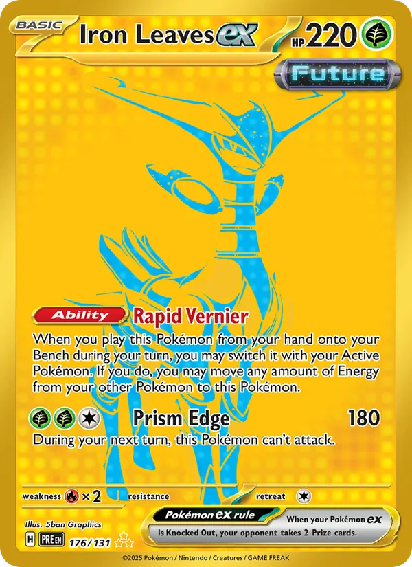 Iron Leaves ex 176/131 Prismatic Evolutions