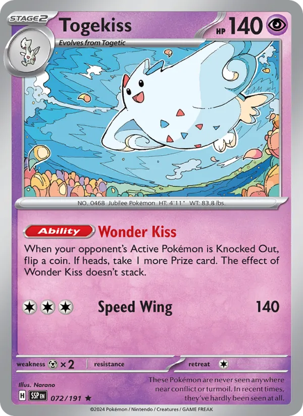 Togekiss 072/191 Surging Sparks
