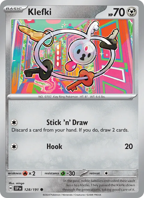 Klefki 128/191 Surging Sparks