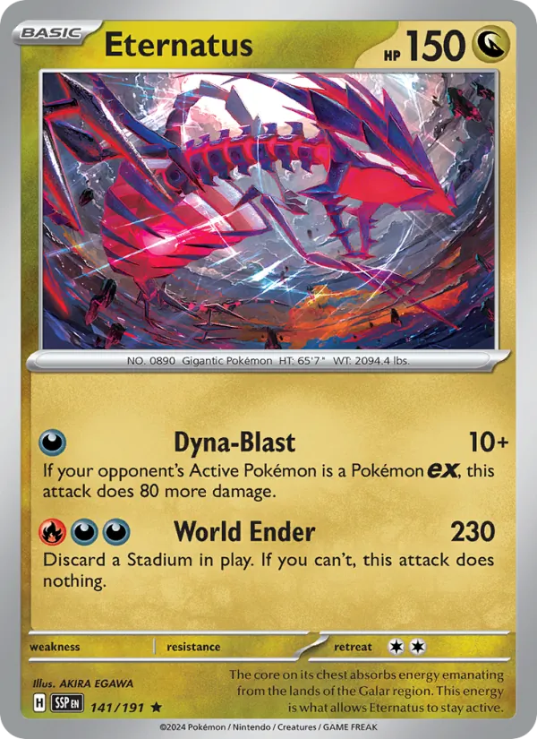 Eternatus 141/191 Surging Sparks