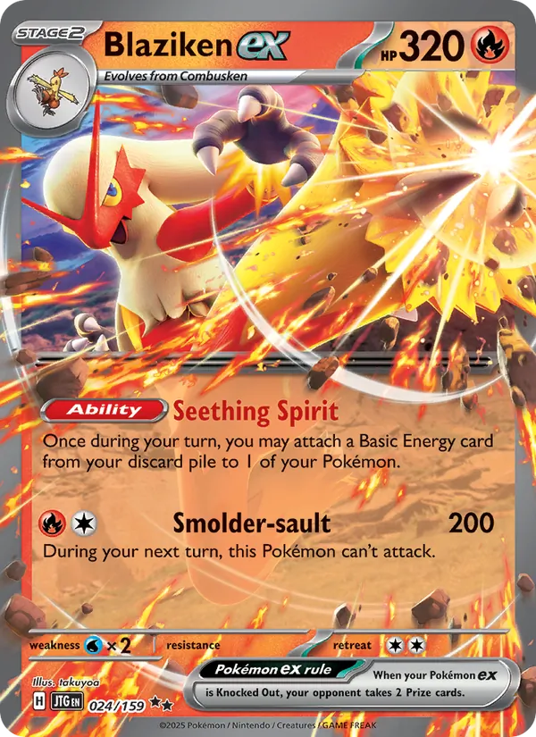 Blaziken ex 024/159 Journey Together