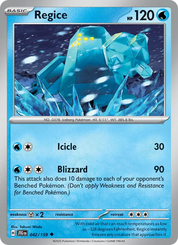 Regice 042/159 Journey Together