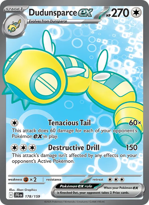 Dudunsparce ex 178/159 Journey Together
