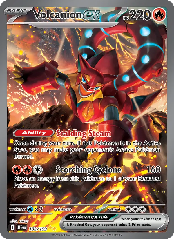 Volcanion ex 182/159 Journey Together