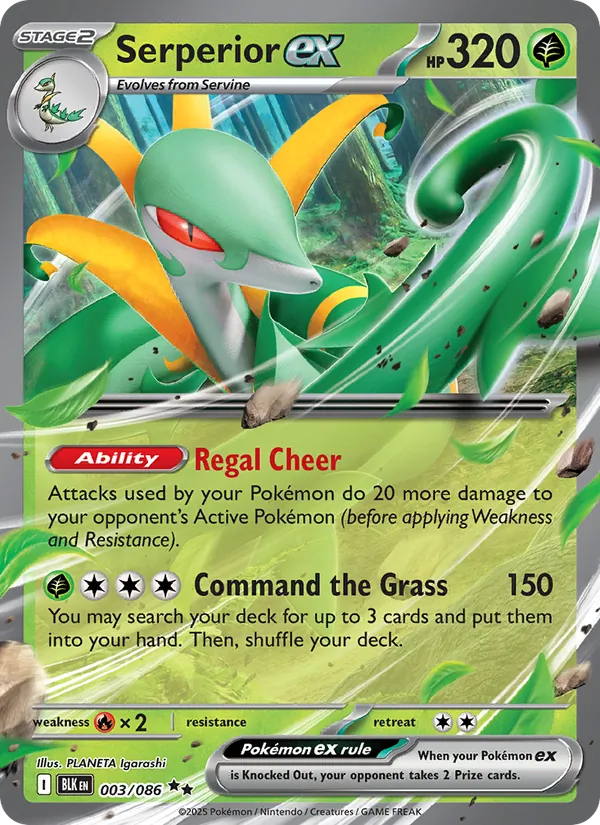 Serperior ex 003/86 Black Bolt
