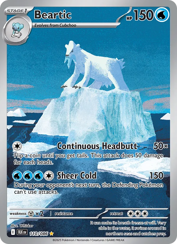 Beartic 110/86 Black Bolt