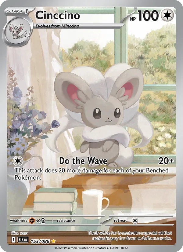 Cinccino 153/86 Black Bolt